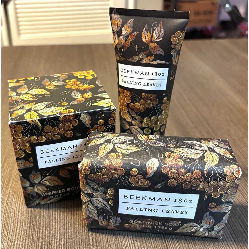 3 pc Beekman 1802 Falling Leaves